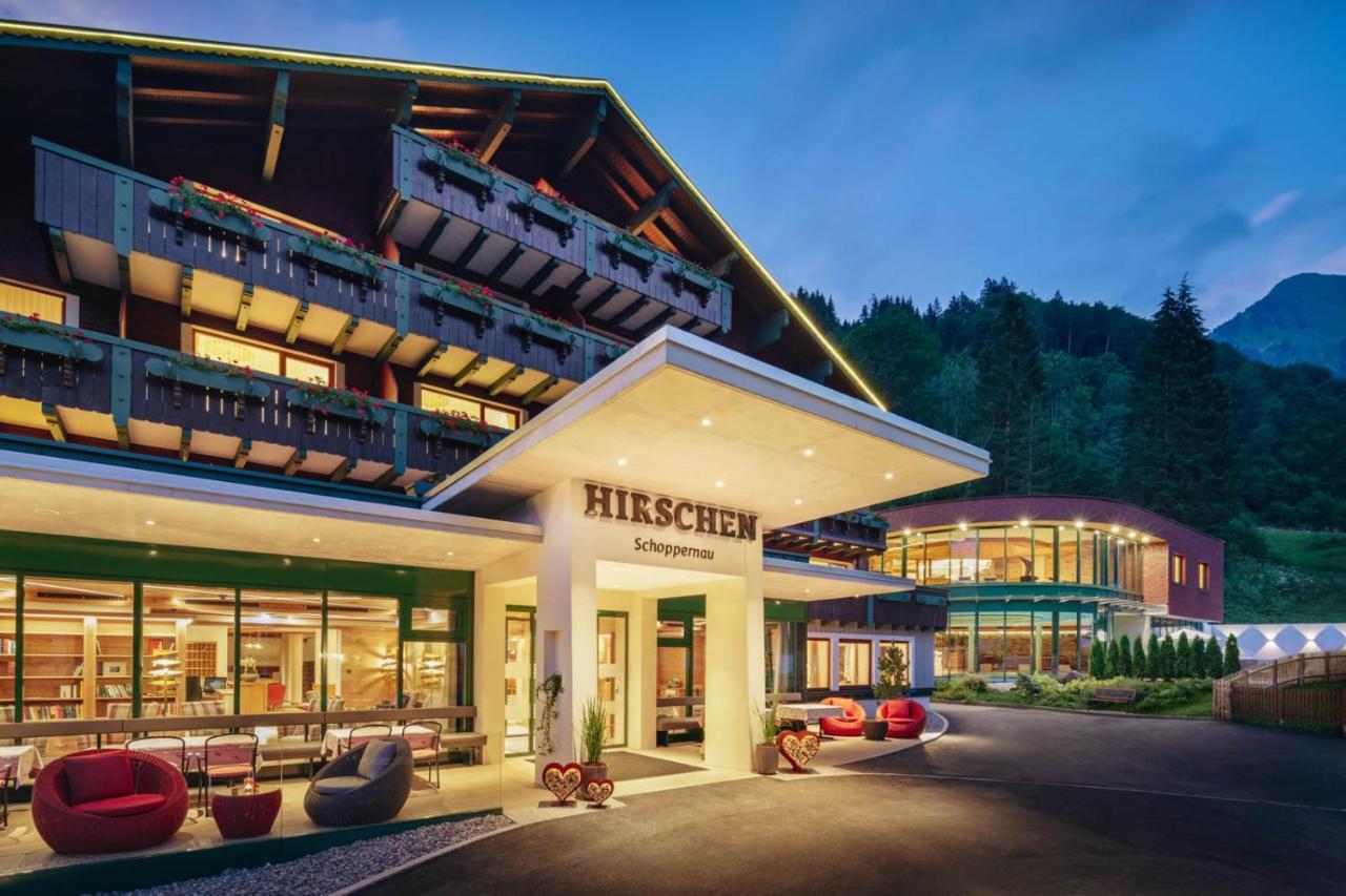 Hirschen Wohlfuehlhotel Schoppernau Dış mekan fotoğraf